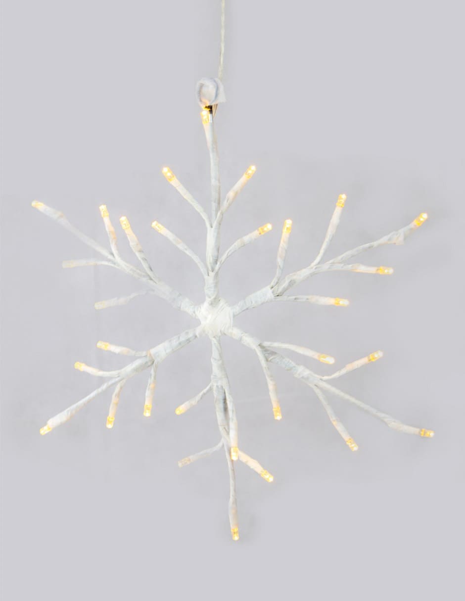 ADORNO NAVIDEÑO LUZ LED COPO 40CM 36 LUCES