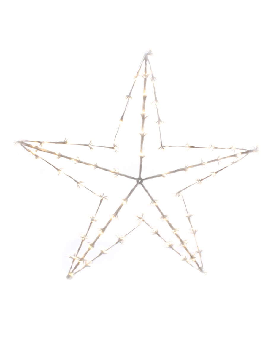 ADORNO NAVIDEÑO LUZ LED ESTRELLA 150CM 480 LUCES