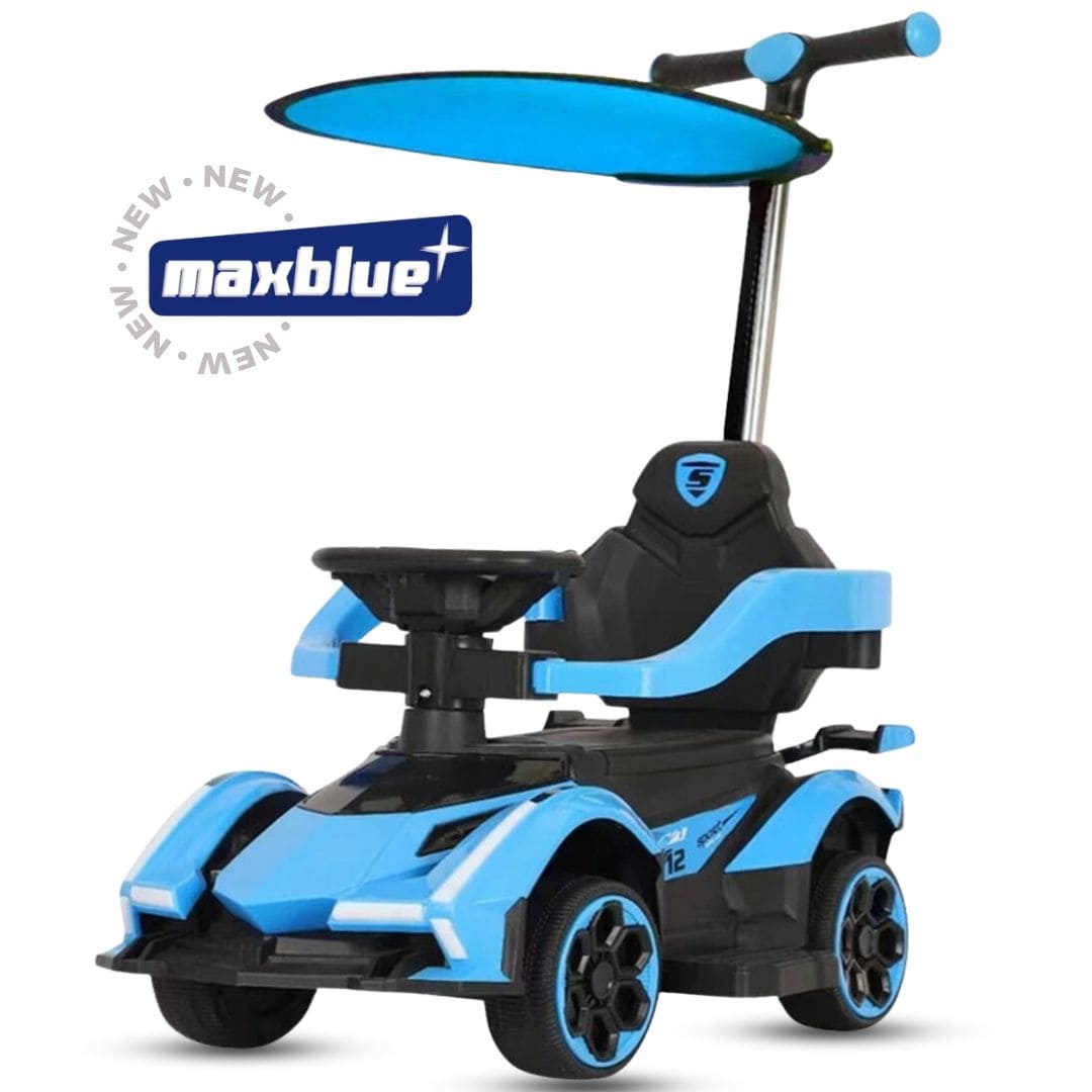 CARRO MONTABLE DE EMPUJE AZUL